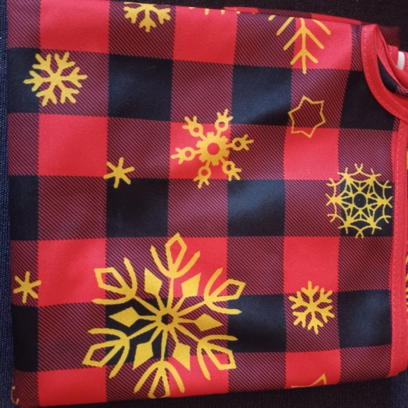 NEW 48 Inches Buffalo Plaid Christmas Tree Skirt - Picture 2 of 10